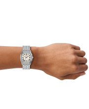 Load image into Gallery viewer, Harlow 33mm Three-Hand Stainless Steel Watch
