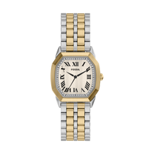 Load image into Gallery viewer, Harlow 33mm Three-Hand Two-Tone Stainless Steel Watch
