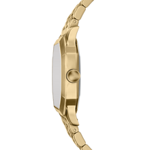 Load image into Gallery viewer, Harlow 33mm Three-Hand Gold-Tone Stainless Steel Watch
