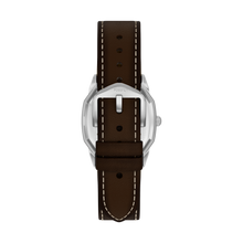 Load image into Gallery viewer, Harlow 33mm Three-Hand Brown Leather Watch
