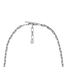 Load image into Gallery viewer, Heritage D-Link Silver-Tone Brass Chain Necklace
