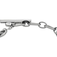 Load image into Gallery viewer, Heritage D-Link Stainless Steel Chain Bracelet
