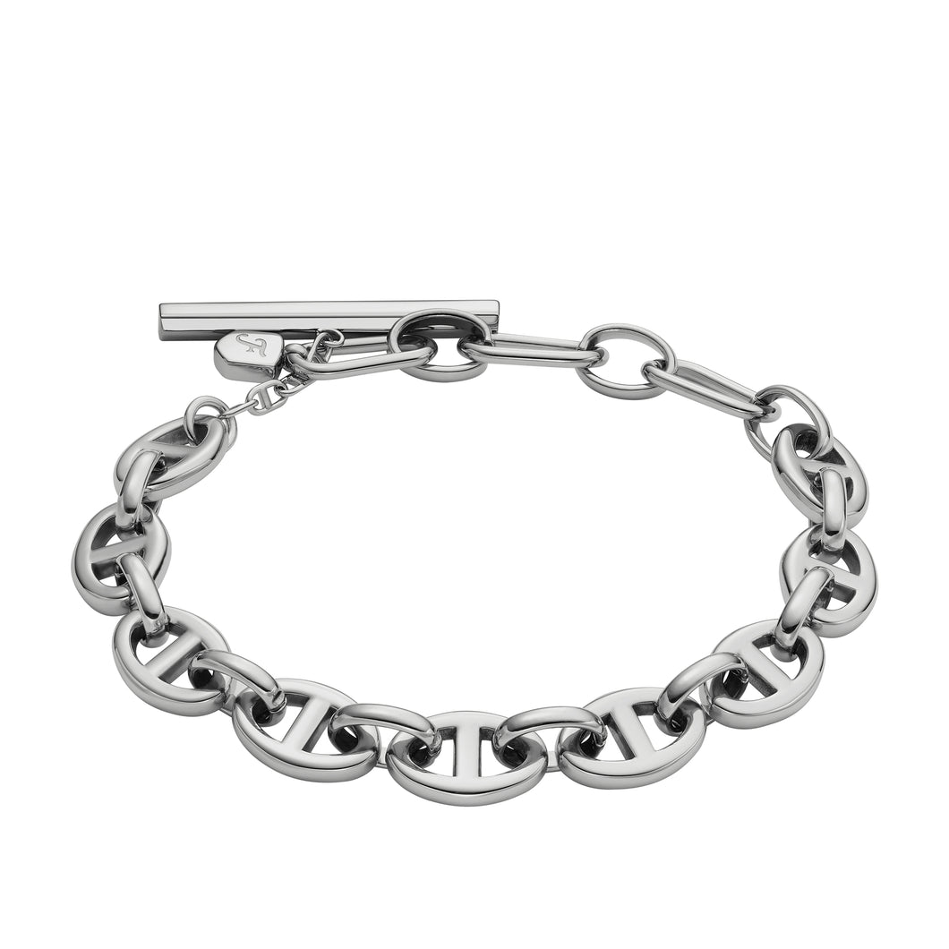 Heritage D-Link Stainless Steel Chain Bracelet