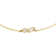 Load image into Gallery viewer, Ellis Toi Et Moi Gold-Tone Brass Station Bracelet
