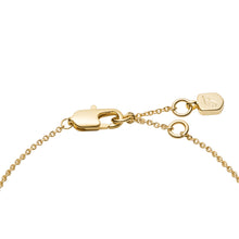 Load image into Gallery viewer, Sutton Heartbeat Gold-Tone Brass Station Bracelet
