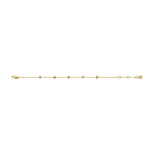 Load image into Gallery viewer, Sutton Heartbeat Gold-Tone Brass Station Bracelet
