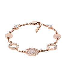 Load image into Gallery viewer, Merrit Mosaic Mother-of-Pearl Disc Station Bracelet
