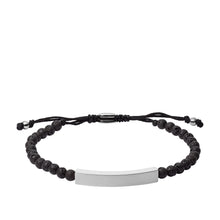 Load image into Gallery viewer, Ellis Plaque Lava Stone Bracelet
