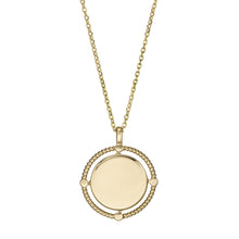 Load image into Gallery viewer, Lane Gold-Tone Stainless Steel Pendant Necklace
