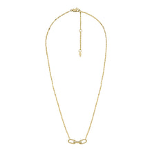 Load image into Gallery viewer, Heritage D-Link Gold-Tone Stainless Steel Chain Necklace
