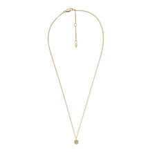 Load image into Gallery viewer, Heritage Crest Gold-Tone Stainless Steel Chain Necklace
