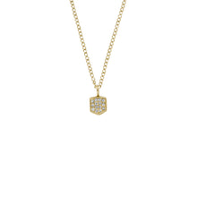 Load image into Gallery viewer, Heritage Crest Gold-Tone Stainless Steel Chain Necklace
