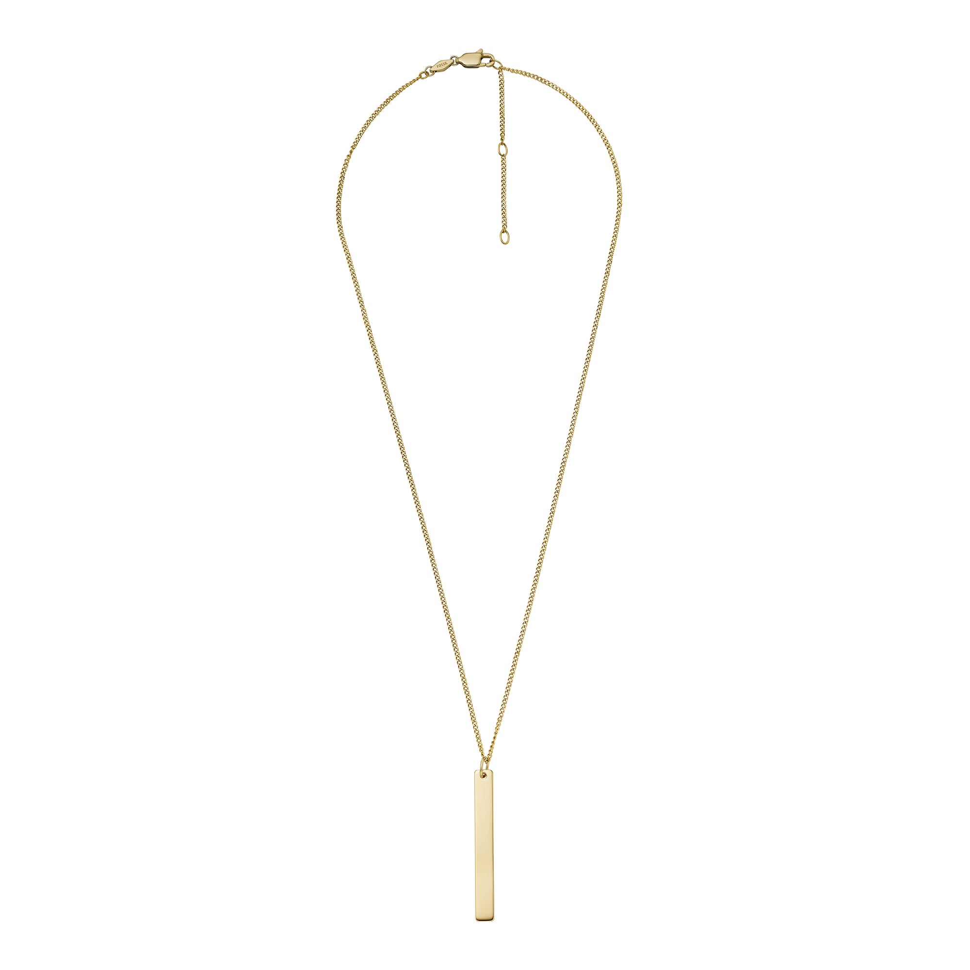 Drew Gold-Tone Stainless Steel Chain Necklace – Fossil Malaysia