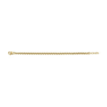 Load image into Gallery viewer, All Stacked Up Gold-Tone Stainless Steel Chain Bracelet
