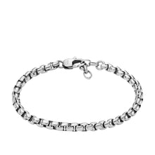 Load image into Gallery viewer, All Stacked Up Stainless Steel Chain Bracelet
