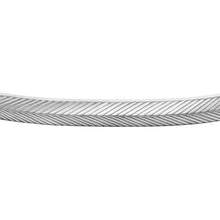 Load image into Gallery viewer, Harlow Linear Texture Stainless Steel Cuff Bracelet
