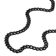 Load image into Gallery viewer, Bold Chains Black Stainless Steel Chain Necklace
