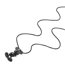 Load image into Gallery viewer, Disney x Fossil Special Edition Black Stainless Steel Chain Necklace
