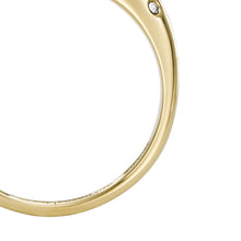 Load image into Gallery viewer, Disney x Fossil Special Edition Gold-Tone Stainless Steel Center Focal Ring
