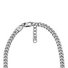 Load image into Gallery viewer, Harlow Linear Texture Chain Stainless Steel Necklace
