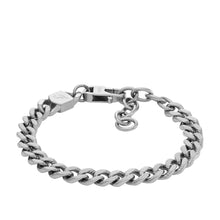 Load image into Gallery viewer, Harlow Linear Texture Chain Stainless Steel Bracelet
