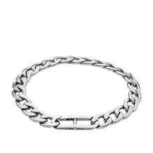 Load image into Gallery viewer, Heritage D-Link Stainless Steel Chain Bracelet
