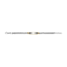 Load image into Gallery viewer, Drew Two-Tone Stainless Steel ID Bracelet
