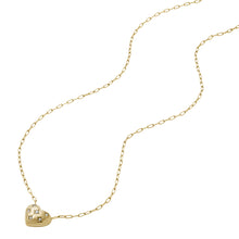 Load image into Gallery viewer, Sadie All My Love Gold-Tone Stainless Steel Heart Pendant Necklace
