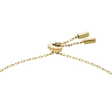 Load image into Gallery viewer, Classic Mother-of-Pearl Gold-Tone Stainless Steel Station Bracelet
