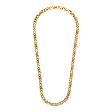 Load image into Gallery viewer, Arden Watch Links Gold-Tone Stainless Steel Chain Necklace

