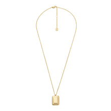 Load image into Gallery viewer, Raquel Gold-Tone Stainless Steel Pendant Necklace

