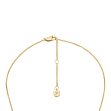 Load image into Gallery viewer, Raquel Gold-Tone Stainless Steel Pendant Necklace
