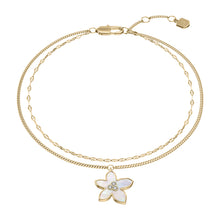 Load image into Gallery viewer, Sutton The Flower Collection Mother-of-Pearl Multi-Strand Bracelet
