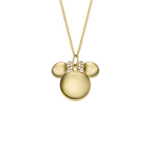 Load image into Gallery viewer, Disney Fossil Special Edition Gold-Tone Stainless Steel Locket Necklace
