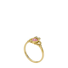 Load image into Gallery viewer, Disney Fossil Special Edition Gold-Tone Stainless Steel Cocktail Ring
