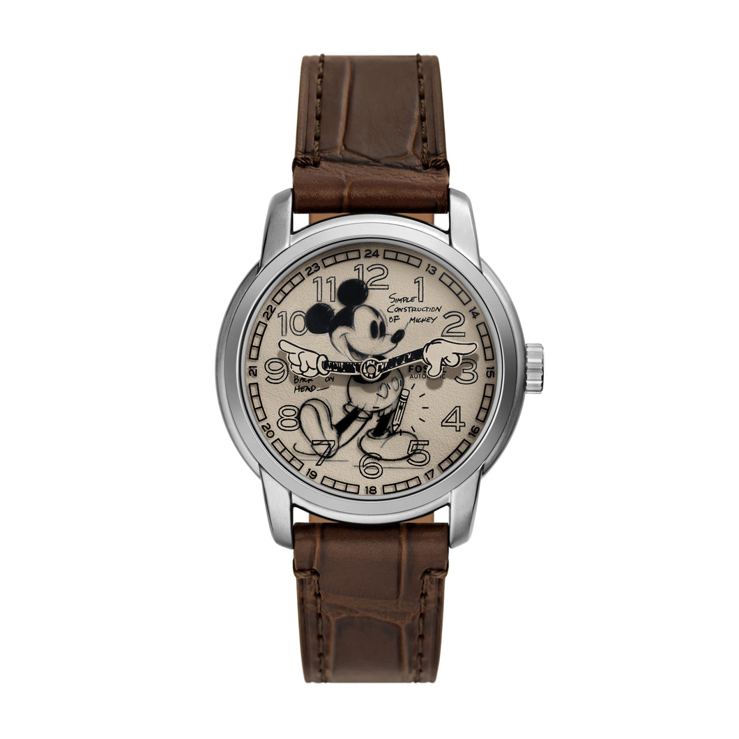 Disney x Fossil Limited Edition Sketch Disney Mickey Mouse Watch