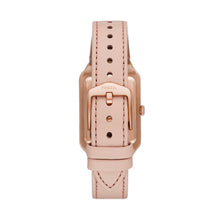 Load image into Gallery viewer, Disney Fossil Limited Edition Three-Hand Blush Leather Watch
