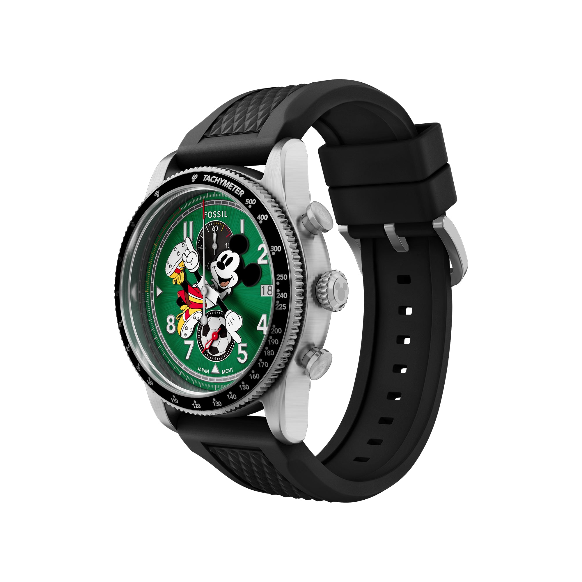 Disney x Fossil Limited-Edition Mickey Mouse Soccer Watch – Fossil