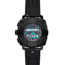 Load image into Gallery viewer, Minecraft x Fossil Limited-Edition Deepslate Chronograph Watch
