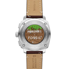 Load image into Gallery viewer, Minecraft x Fossil Limited-Edition Grass Block Chronograph Watch
