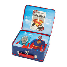 Load image into Gallery viewer, Superman x Fossil Limited-Edition S-Shield Watch Set
