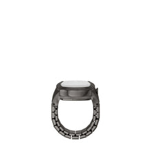 Load image into Gallery viewer, Nick Jonas x Fossil Machine Luxe Grey Vignette Two-Hand Gunmetal Stainless Steel Watch Ring
