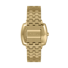 Load image into Gallery viewer, Nick Jonas x Fossil Machine Luxe Malachite Three-Hand Gold-Tone Stainless Steel Watch
