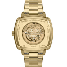 Load image into Gallery viewer, Nick Jonas x Fossil Machine Luxe Automatic Gold-Tone Stainless Steel Watch
