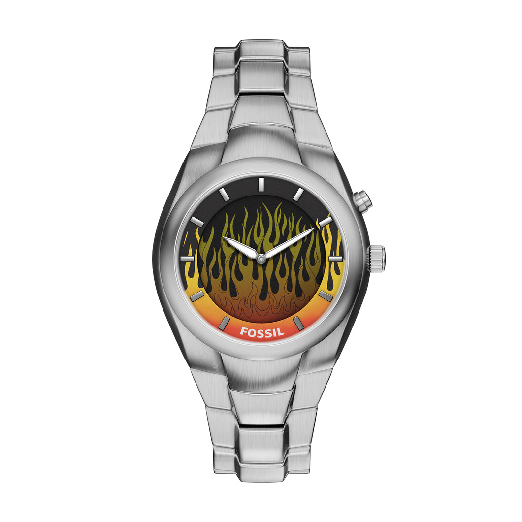 Y2K Big Tic Stainless Steel Watch – Fossil Malaysia