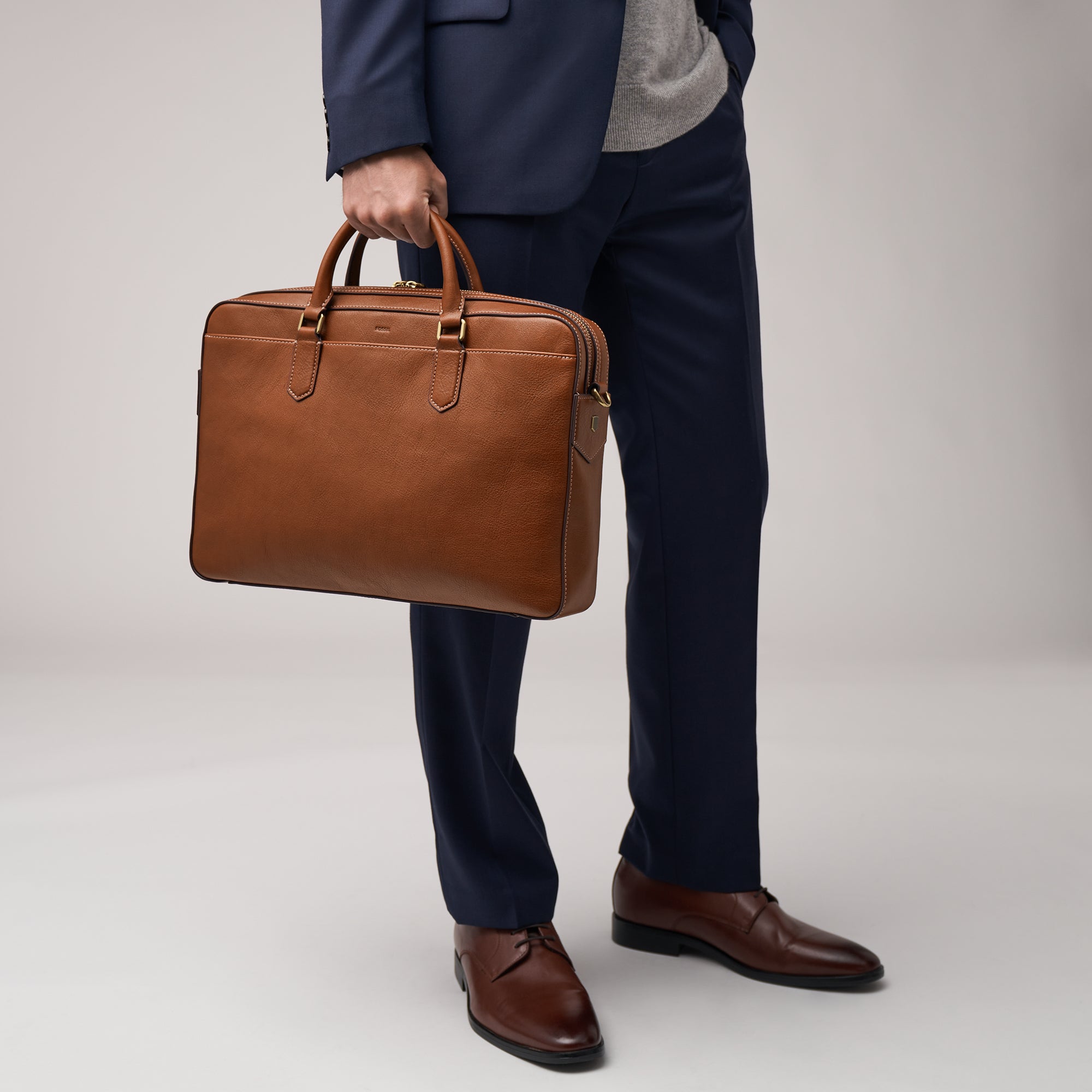 Leather briefcase malaysia on sale