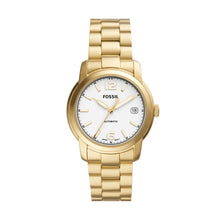 Load image into Gallery viewer, Fossil Heritage Automatic Gold-Tone Stainless Steel Watch
