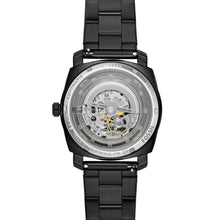 Load image into Gallery viewer, Machine Automatic Black Stainless Steel Watch
