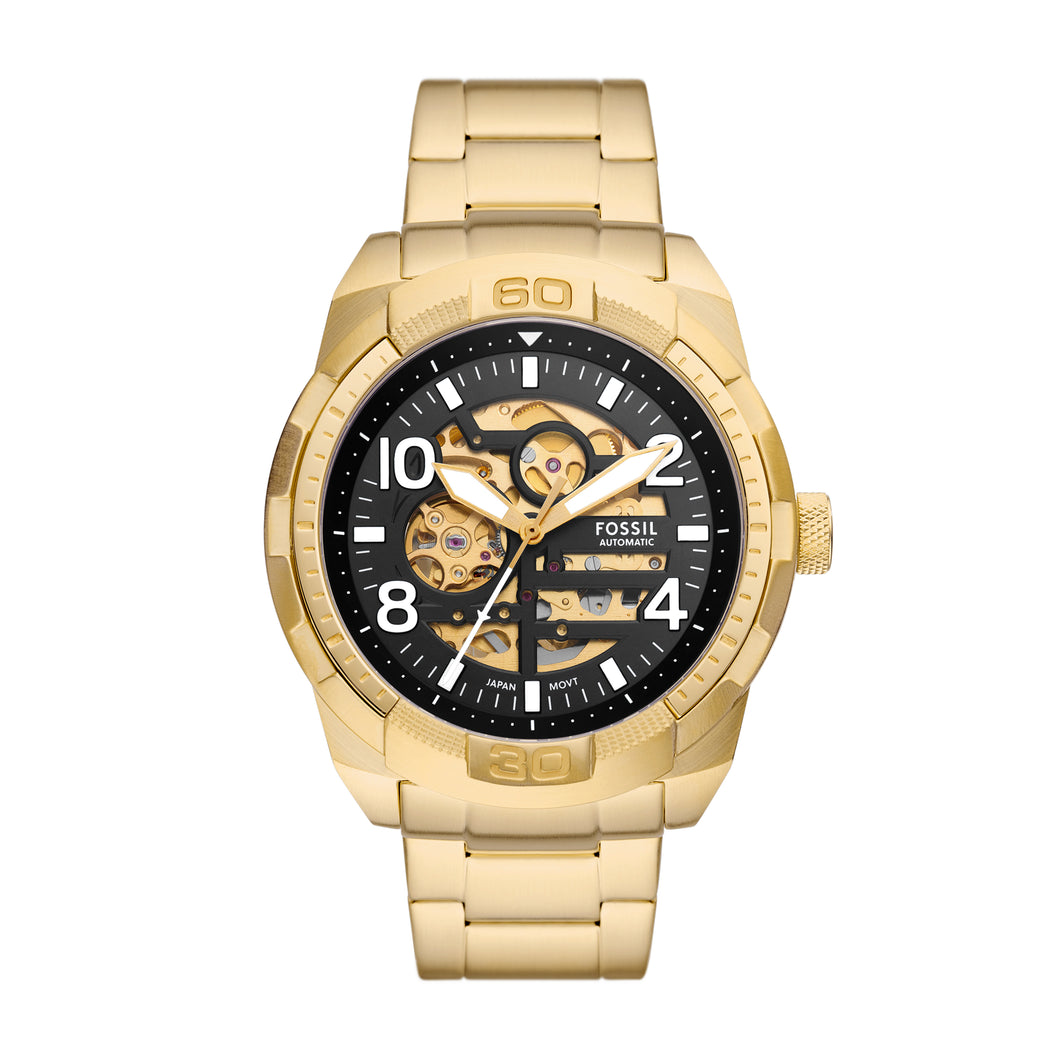 Bronson Automatic Gold-Tone Stainless Steel Watch