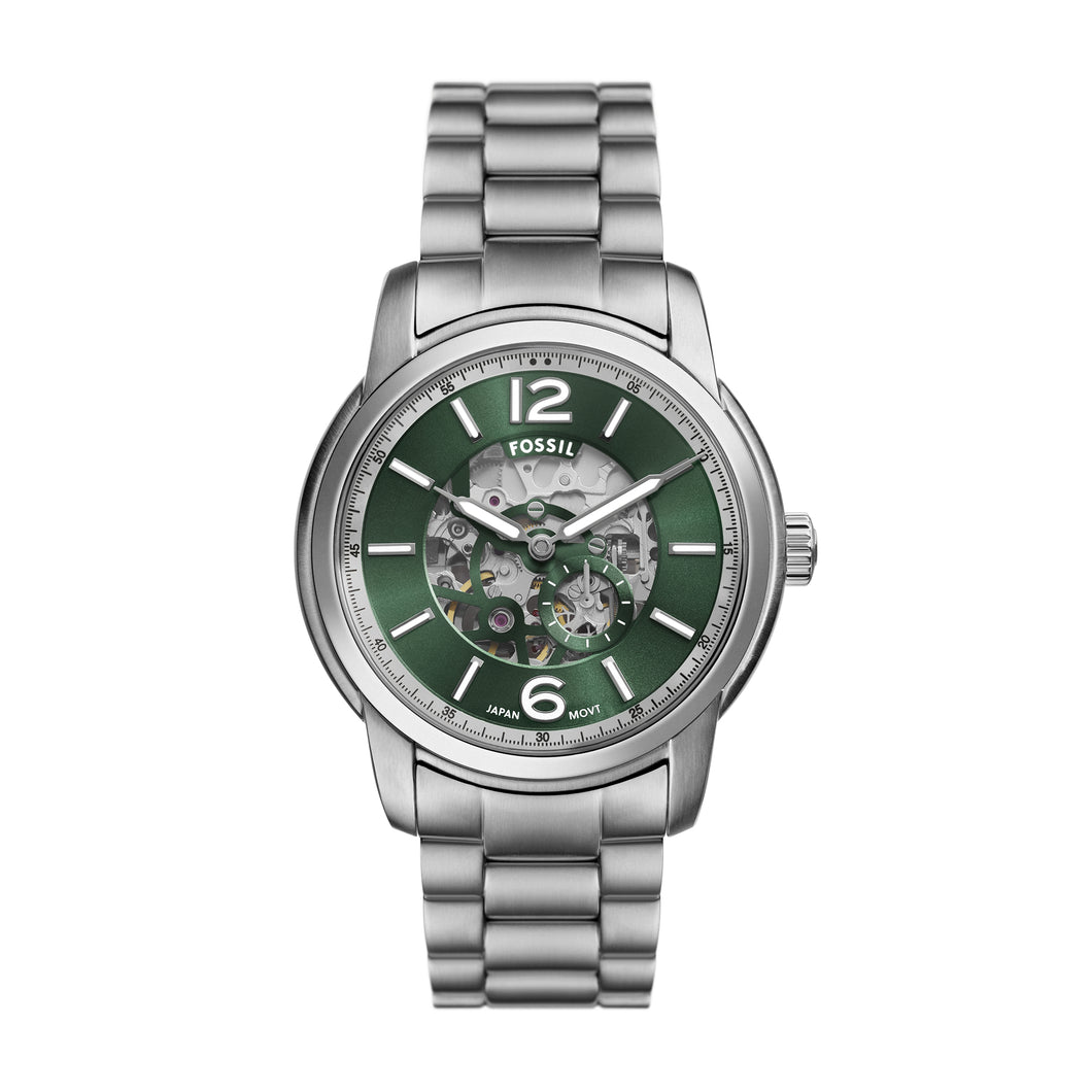 Fossil Heritage Automatic Stainless Steel Watch